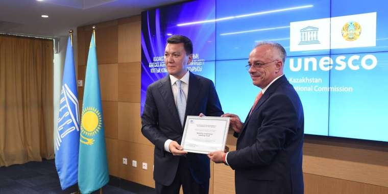 ЮНЕСКО: Қазақстан мұраларын халықаралық деңгейде танымал ету мәселесі көтерілді