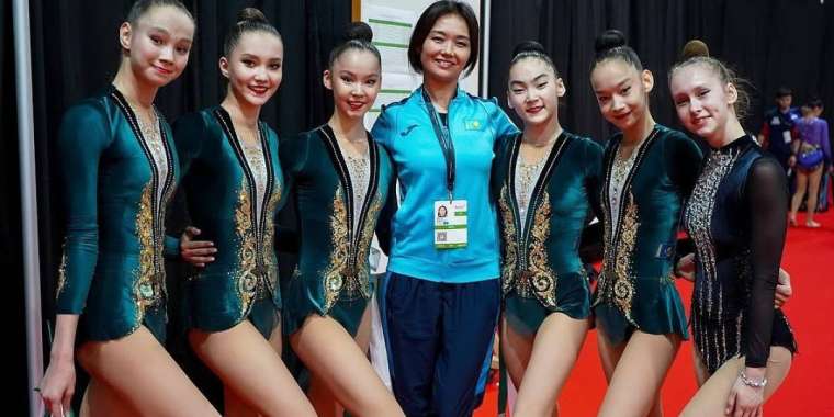 Қазақстан гимнастшылары Азия чемпионатында алтын жеңіп алды