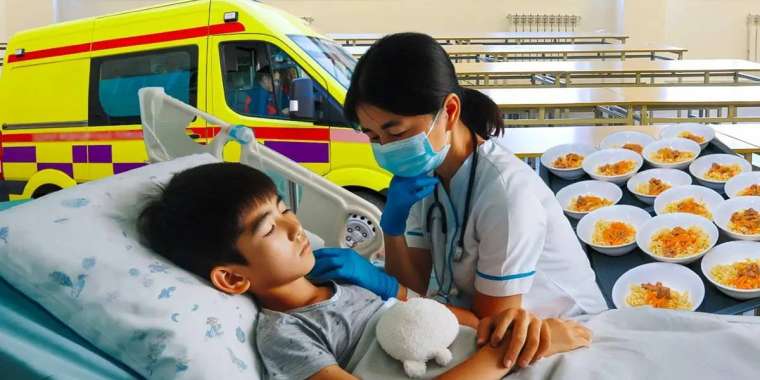 Түркістан облысында балабақшада 24 бала тамақтан уланды