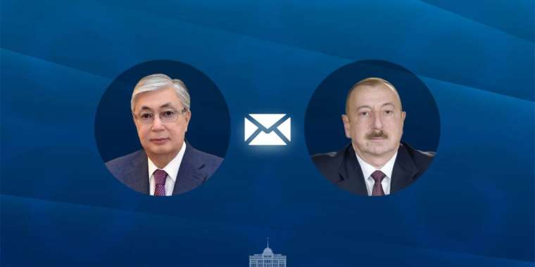 Президент Тоқаев Ильхам Әлиевті құттықтады