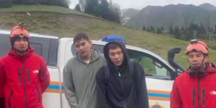 Шымбұлақта 4 жігіт жоғалып кетті