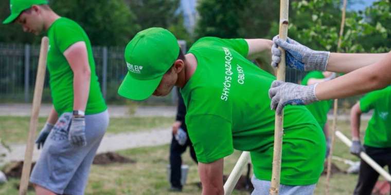ШҚО-да "Жастар күші – табиғат тынысы" эко-акциясы өтті 