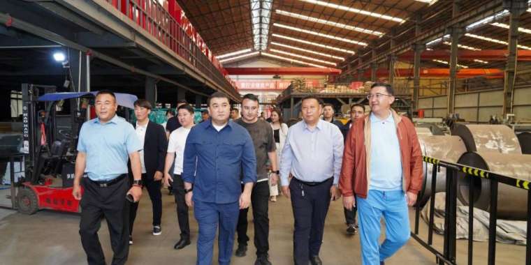 Түркістан облысының делегациясы Қытайдың ірі өндіріс орындарында болды