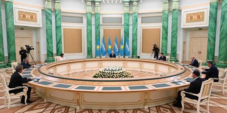 Президент ТүркПА-ға мүше елдер парламенттерінің спикерлерімен кездесті