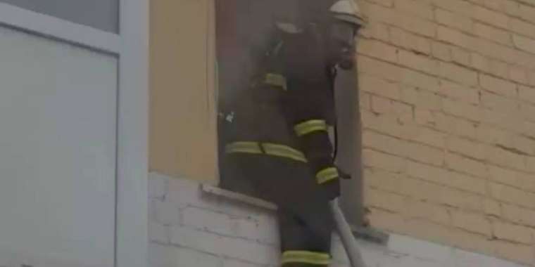 Петропавлда өрт шыққан үйден 30 адам құтқарылды