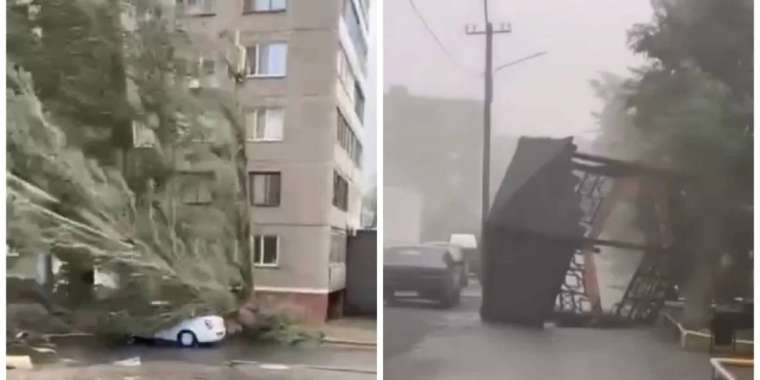 Павлодар облысындағы дауыл: бір адам қаза тапты