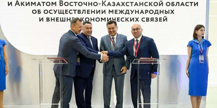 Шығыс Қазақстан мен Тверь облысы ПМЭФ-2025 аясында әріптестікті кеңейтуде