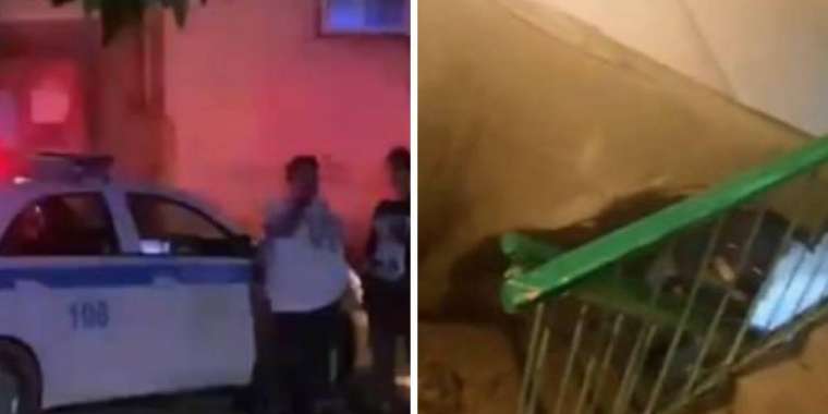 «Бесінші қабатта әйелім мен қызым қалды»: сарбаздар өрт ішінен отбасын алып шықты