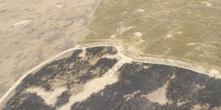 Атырау облысындағы қамыс өрті толығымен өшірілді