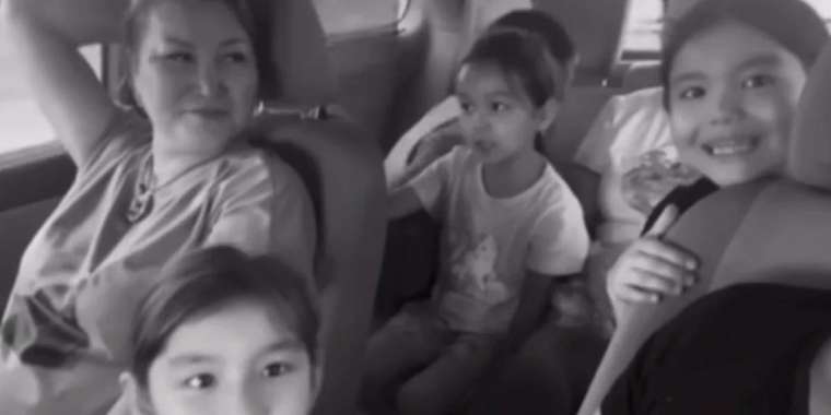 Көлікте тірідей жанып кеткен 7 адамның соңғы видеосы тарады (ВИДЕО)