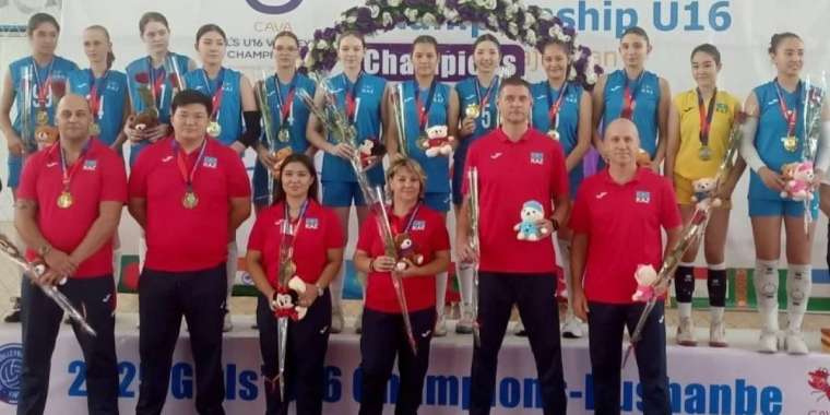 Волейболшы қыздарымыз Орталық Азияда үздік шықты