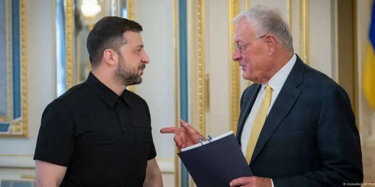 Зеленский пен Келлог Еуропаның Украина Қарулы Күштеріне қару сатып алуын талқылады