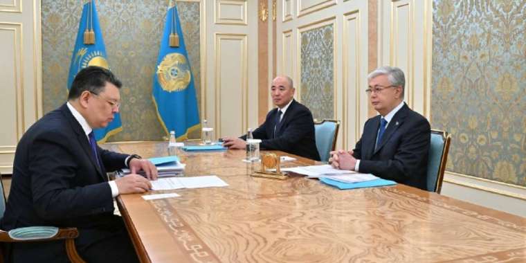 Президент премьер-министрдің орынбасары Қанат Бозымбаевты қабылдады