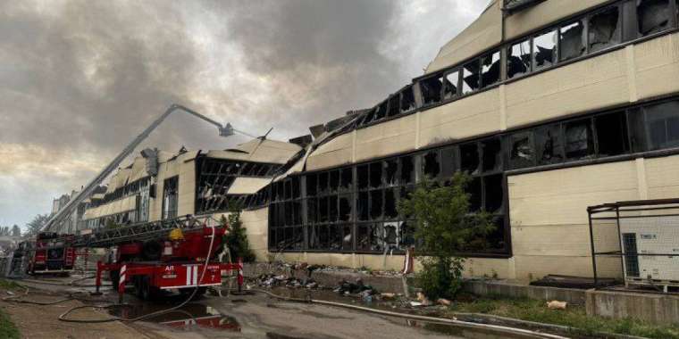 «Биг Шанхай» базарындағы өрт толығымен сөндірілді