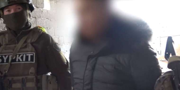 Өзбекстан шекарасындағы туннель арқылы жанар-жағармай контрабандасы жасалған