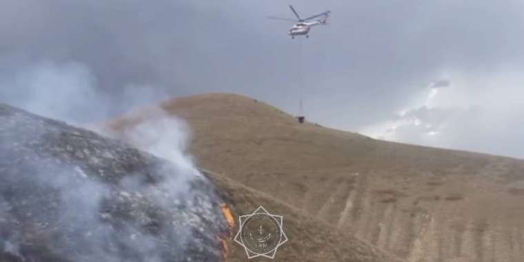 Алматы облысында алапат өрт: ТЖМ тікұшақтары мен жүзден аса адам жұмылдырылды