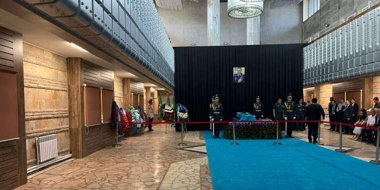 Алматыда ғарышкер Талғат Мұсабаевпен қоштасу рәсімі өтті