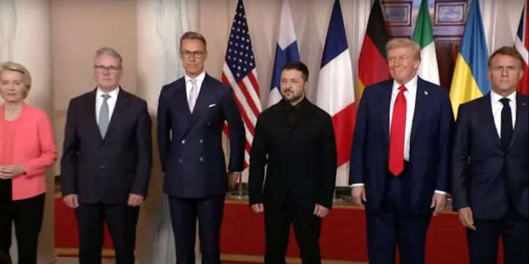 Трамп пен Зеленскийдің екіжақты кездесуі аяқталды