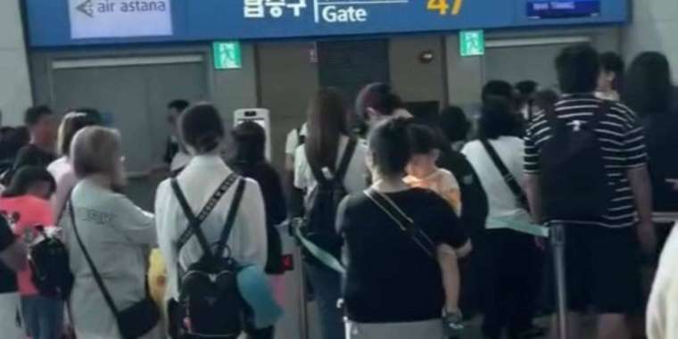 Сеулде Air Astana рейсі тоқтатылды: жолаушылар әуежайда қалып қойды