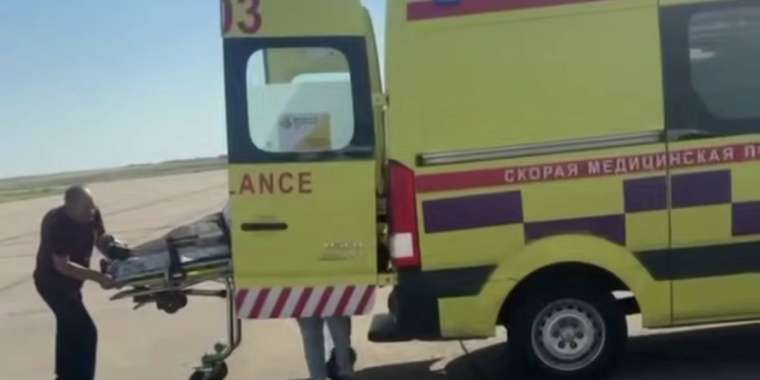 «Қазавиақұтқару» тікұшағы науқасты шұғыл жеткізді