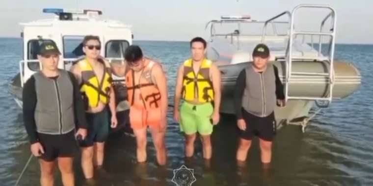 Қапшағай су қоймасында 3 адам құтқарылды