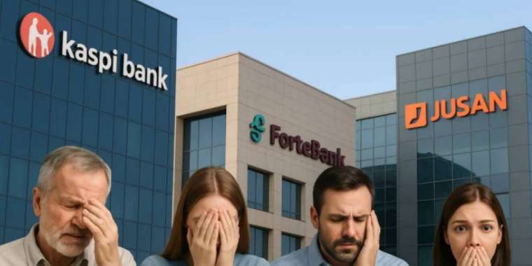 «Kaspi, Forte, Jusan»: Елімізде банк қызметкерлері адамдарды ұрлап, оларға несие рәсімдеген