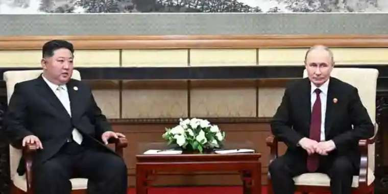 Ким Чен Ын Путинмен кездесуде Ресейді толық қолдайтынын мәлімдеді