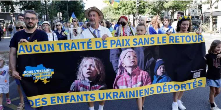 Ресей ұрланған украин балаларын мәжбүрлеп әскери дайындықтан өткізуде