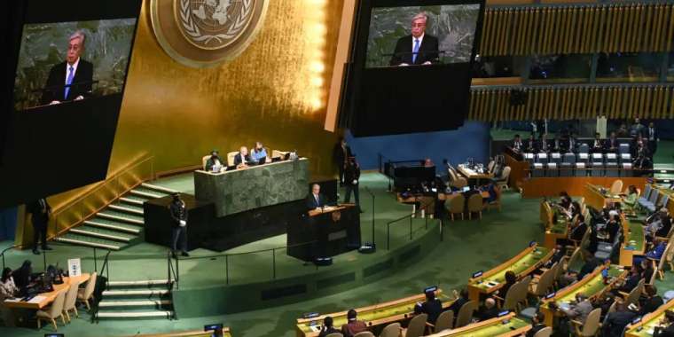 Тоқаев БҰҰ Бас Ассамблеясының 80 жылдық мерейтойлық сессиясында сөз сөйлейді