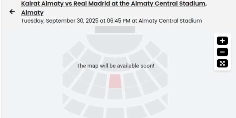 Алыпсатарларда "Kairat"-"Real" матчына билет құны 1000 евродан асып кетті