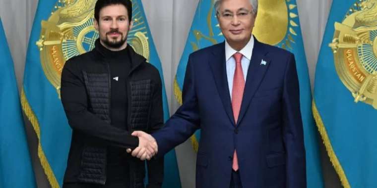 Тоқаев Telegram негізін қалаушы Павел Дуровты қабылдады