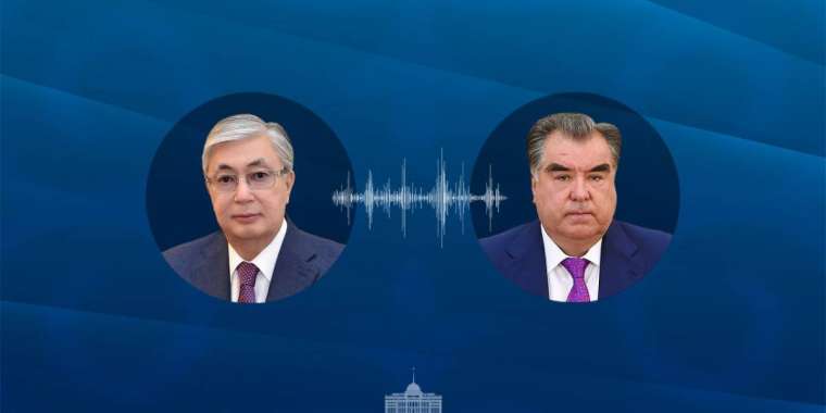 Тоқаев Тәжікстан Президентімен телефон арқылы сөйлесті