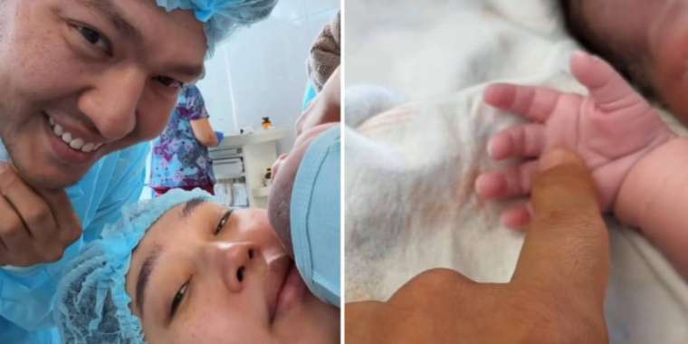 Айжұлдыз Адайбекова екінші сәбиін өмірге әкелді