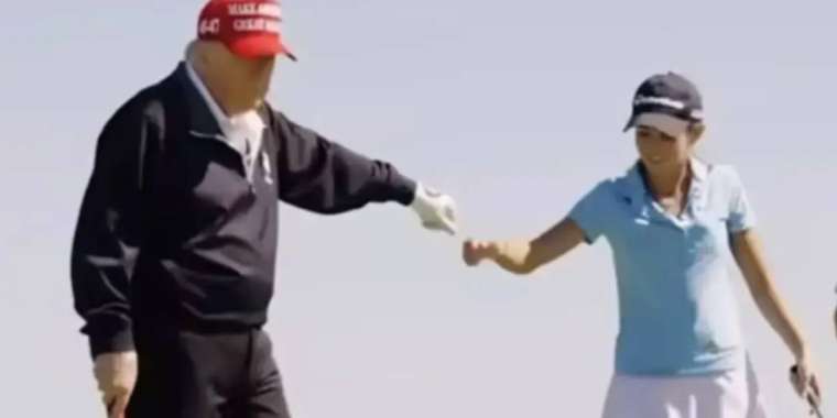 Трамптың немересі қазақстандық әншінің әнін қойып, видео жариялады