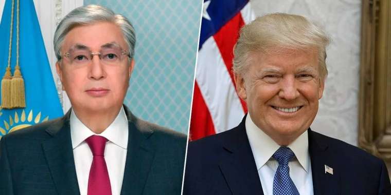 Тоқаев Газадағы қақтығысты тоқтатқаны үшін Трампты құттықтады