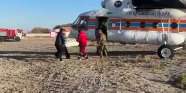 Қызылорда облысында ТЖМ тікұшағы жаңа туған сәбиді облыс орталығына жеткізді