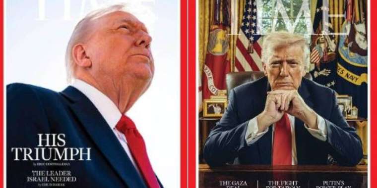 Time Трамптың сынынан кейін журнал мұқабасын ауыстырды