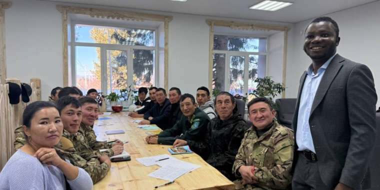 Қатонқарағайда орманшылар мен кәсіпкерлер ағылшын тілін үйреніп жатыр