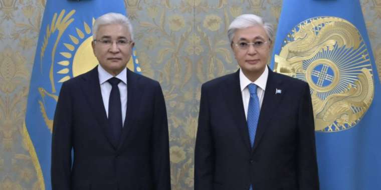 Тоқаев Ақордада Тасмағамбетовты қабылдады