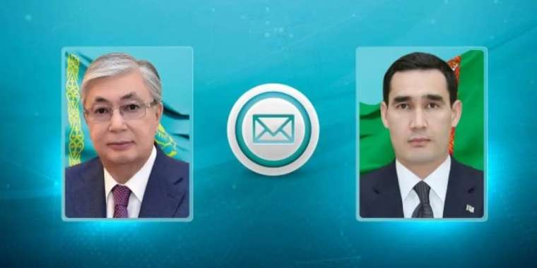 Тоқаев Түрікменстан президентін құттықтады