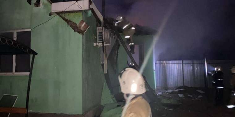 Астана маңындағы ауылда екі жылу қазандығы жарылды