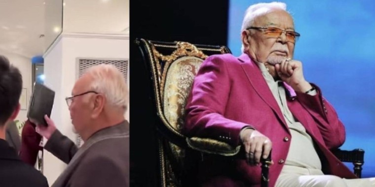 "Қос қолдап амандаспай ма?": Асанәлі Әшімов өз шәкіртімен қалжыңдасты (ВИДЕО)