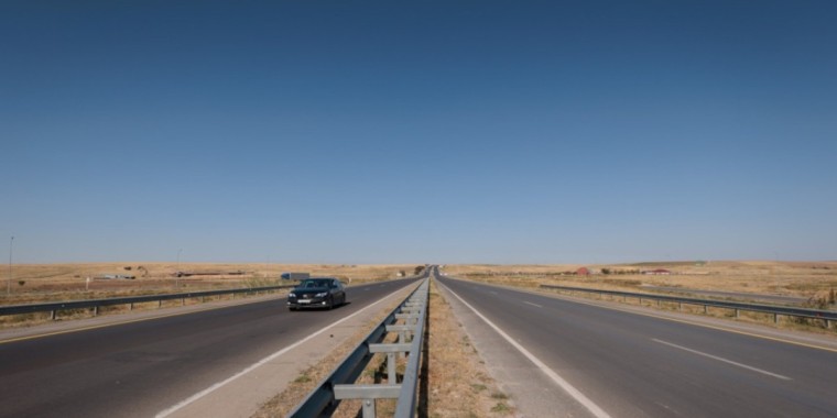 Ақтөбеде полиция бастығы қозғалысы ең қарқынды трассаны бақылауға шықты