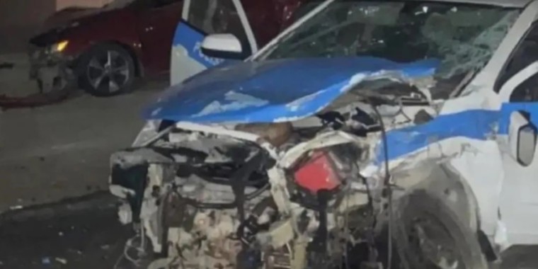 Маңғыстауда жасөспірім полицейлердің машинасына соғылған