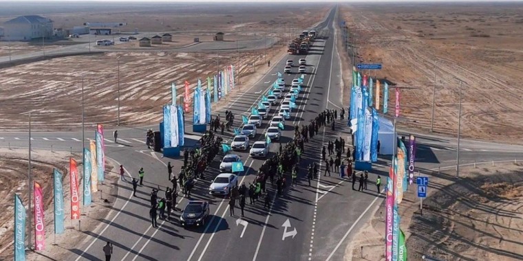 «Қызылорда-Жезқазған» жолы пайдалануға берілді