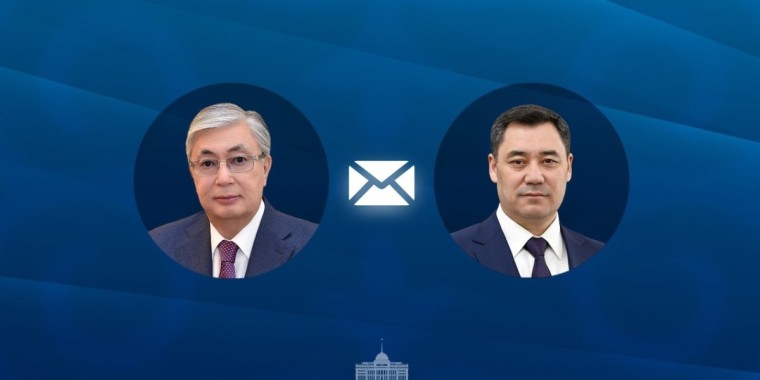 Тоқаев Садыр Жапаровты Қырғыз Республикасы Жогорку Кенеші сайлауының өтуімен құттықтады