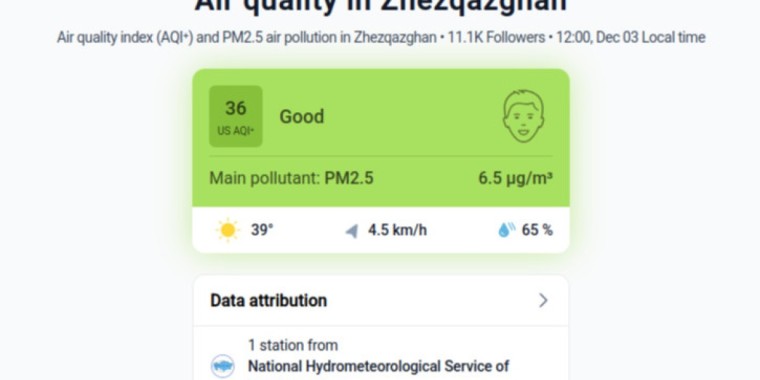 Дастан Рыспеков экологиялық ахуалды арнайы қосымшадан да бақылап жүретінін айтты