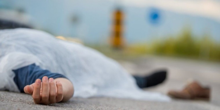 Көлік өртеніп, 1 адам қаза тапты. Қарағандыда жол апаты болды