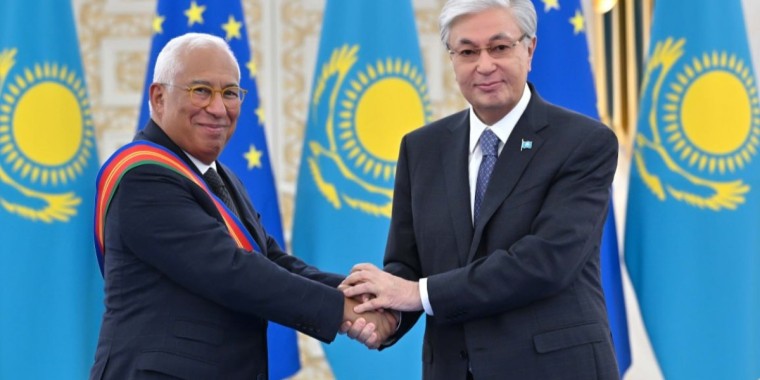 Тоқаев Еуропалық Кеңес Президентін «Достық» орденімен марапаттады