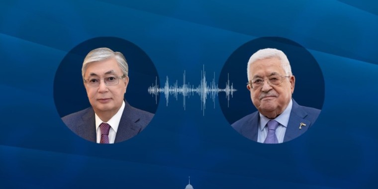 Тоқаев Палестина Президентін Астанаға сапармен келуге шақырды